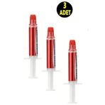 usin 3 ADET 10 ML 1.63W/M.K Şırınga Termal Macunu Işlemci Pastası Cpu Vga Radyatör Pastası Isı Iletken