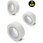 Usin 3 Adet Çift Taraflı Yapıştırma Köpük Bantı (18Mmx2Mt)-Tablo Asmak Şerit Led Montaj Yapıştırıcı Bandı