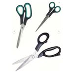 Usin 3lü Set (14-21-23 Cm) Paslanmaz Çelik Kumaş Karton Kağıt Kesme Kesim Keskin Terzi Makası Renk Asorti