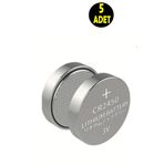 usin 5 ADET 3 VOLT DL 2450 CR2450 Lityum Düğme Para Pil CR 2450