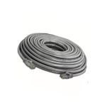 Usin Gri 20 Metre Cat6 Lan Internet Data Modem Kablosu (Cat 6 Ethernet Modem Rj45 Uç Jacklı Network Adsl)