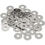 Usin M4 04 MM - M5 05 mm-M6 06 MM Demir Metrik Pul Vida Çivi Pıulu (500, M6 6MM)