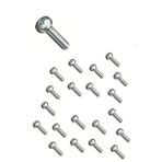 Usin M6 x 16mm Yıldız Silindir Başlı Dayanıklı Çiko Kaplama (YSB) Metrik Vida - Montaj Vidası (100)
