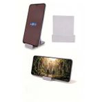 Usin Mini Masa Üstü Cep Telefonu Tablet Tutucu Tutacağı Standı US-T004K 4 4 * 4 * 4 CM (Gri)