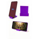 Usin Mini Masa Üstü Cep Telefonu Tablet Tutucu Tutacağı Standı US-T004K 4 4 * 4 * 4 CM (Mor)
