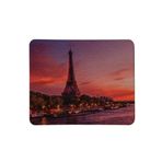 usin Paris Eyfel Kulesi Desenli Kaymaz Taban Optik Bilgisayar Notebook Mouse Pad Maus Ped 17,5x21,5cm