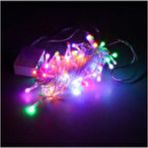 usin RGB Renkli 10 Metre 8 Farklı Mod Dekoratif Aydınlatma Yılbaşı Gece Parti Süsü Aydınlatma Şerit Led