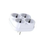 Usin Topraklı Çoklu Priz, 4'lü Golyat Priz Çoklayıcı, 16 Amper, 250 Volt, Çok Renkli, Akım Korumalı, Türkiye Menşeili