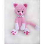 Uslu Kedi Amigurumi Organik Oyuncak
