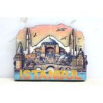 Uslucan Alışveriş Ahşap Istanbul Temalı Magnet - Model 6 - Seçenek