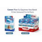 Uslucan Alışveriş Cansın Plast Su Geçirmez Yara Bandı 10'Lu 1 Paket Waterproof First Aid Plaster