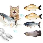 USLUCAN ALIŞVERİŞ Hareketli Balık Kedi Oyuncağı Şarjlı