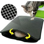 Uslucan Alışveriş Iki Katmanlı Elekli Kedi Kumu Paspası