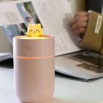 USLUCAN ALIŞVERİŞ Isınan Kedi Mini USB Sessiz Hava Nemlendiricisi
