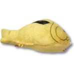 Uslucan Alışveriş Peluş Balık Figürlü Kedi Oyuncağı Sarı