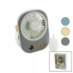 Uslucan Alışveriş Su Spreyli Masaüstü USB Mini Fan