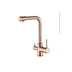 Üso Su Armatürleri Üso Arıtmalı Mutfak Bataryası Rose ( Bronz)