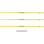 USR 251603 3'lü 160 cm Slalom Çubuk ve Kelepçe Seti