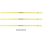 USR 251603S 3x60 cm Slalom Çubuk ve Kelepçe Seti