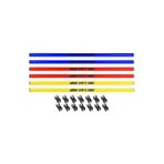 USR 25706 6'lı 70 cm Slalom Çubuk ve Kelepçe Seti