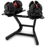 Usr ADX243 2X24 kg Ayarlanabilir Dambıl + Stand Set - Siyah