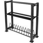 Usr EPHESOS-F-R30 3 Katlı Bumper Plaka-Dambıl-Wallball Rafı - Ağırlık Eldiveni Yok