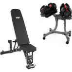 Usr Myra-48 Ayarlı BENCH-2X24 kg Dambıl Seti - Siyah
