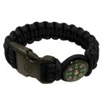 Ust Brands Pusulalı Paracord Survival Bileklik