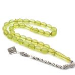USTA İŞİ ORİJİNAL ARPA KESİM DOMİNİK DAMLA KEHRİBAR TESBİH 14 GR 1.KALİTE