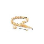 Usta İşi Sistemli Küre Kesim Koç Boynuzu Efe Maskot Tesbih