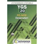 Ustasından Çözümlü Ygs 20 Felsefe Denemeleri