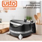 Usto 2850 Prati Siyah Cook Çok Amaçlı Pişirici