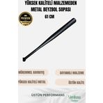 Üstün Tutuş Sağlayan Kırılmaz Ultra Dayanıklı Metal Süper Baseball Beyzbol Sopası 61 cm