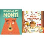 Utangaç Ayı Monti & Doğanın Eşsiz Hikayeleri 2 - Küçük Meşe Palamudu (2 Kitap Set)