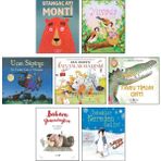 Utangaç Ayı Monti - Yuvada - Uçan Süpürge - Hayvanlar Senfonisi - Yavru Timsah Çipiti - Babam Yanımdayken - Bebekler Nereden Gelir? 7 Kitap Set