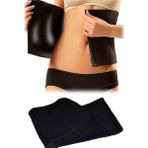 Utca 25X120 cm Termal Sauna Kemer Neopren Bel Korsesi Korse - Standart - Siyah