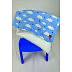 Utd Pet Fluffy Köpek Battaniyesi/yer Matı - Mavi - 90 x 100 cm