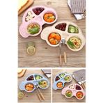 Utelips Araba Şeklinde Bebek & Çocuklar Için Kahvaltı Tabağı Mama Tabağı Tablod Eğlenceli Iştah Açıcı Tabak