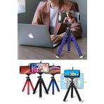 Utelips Fotoğraf Makinesi & Telefon & Gopro 3 Bacaklı Tripod 26 cm Akrobat Tutucu Ayarlanabilir Sünger Ayak
