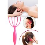 Utelips Kafa Derisi Boyun Masajı Tarak Rulo Beş Parmak Pençeleri Kafa Stres Atıcı Masaj Aleti El Relax Spa