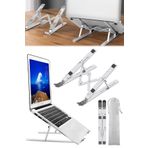Utelips Laptop Yükseltici Aliminyum Stand Dizüstü Leptop Macbook & Notebook Tamamen Katlanabilir Taşınabilir yt50b