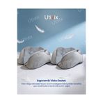 Utivix 2 Adet Ortopedik Visco Seyahat Yastığı – Lüks Konfor ve Ergonomik Boyun Desteği
