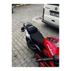 Utku Giyim BAJAJ PULSAR NS200 İçin Logolu Artçı ve Sürücü Motosiklet Sele Kılıfı - Full Set Koltuk Koruma