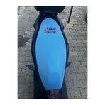 Utku Giyim ÇİZGİ FİLM BASKILI MOTOSİKLET SELE KILIFI BEBE MAVİSİ LİKRALI SCUBA KUMAŞ