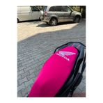 Utku Giyim HONDA PCX,DİO,SH TÜM YILLARA UYUMLU MOTOSİKLET KOLTUK KILIFI FUŞYA PEMBE SCUBA DALGIÇ KUMAŞ