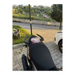Utku Giyim MONDİAL DRİFT L UYUMLU BASKILI MOTOSİKLET SELE KOLTUK KILIFI SİYAH RENK