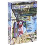 Utku Oyuncak Eski Kırmızı Araba 200 Parça Puzzle