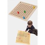 Utku Tasarım Montessori Eğitici Çarpım Tablosu Ahşap Oyun 6+ Yaş Erkek Çocuklar İçin