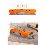 UTKU TASARIM Orange Uzun Kedi Tüneli Evcil Hayvan Oyuncağı 1 Metre Kedi Oyun Alanı