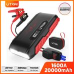 Utraı Jstar 3 20000mAh 1600A Jump Starter LCD Ekranlı Taşınabilir Akü Takviye Cihazı
